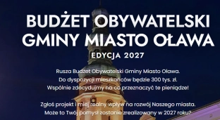 Rusza piąta edycja Budżetu Obywatelskiego w Oławie