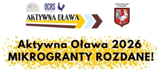 Aktywna Oława 2026: rozstrzygnięto nabór. Kto dostanie pieniądze?