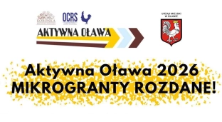 Aktywna Oława 2026: rozstrzygnięto nabór. Kto dostanie pieniądze?