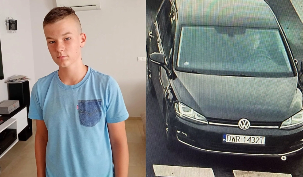 PILNE! Trwają poszukiwania 12-letniego Łukasza Nowaka z Siechnic