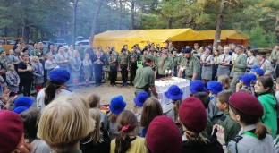 Hufiec świętował 55-lecie obozowania w Lubiatowie