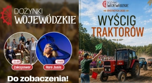 Dożynki Wojewódzkie w Bystrzycy już jutro. Reni Jusis, Zakopower i wyścig traktorów
