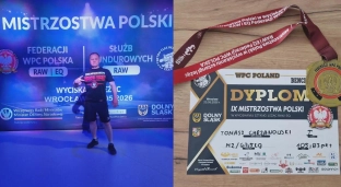 Po latach przerwy wrócił na pomost. Tomasz Chrzanowski Mistrzem Polski