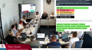 Absolutorium i wotum zaufania dla wójt Gminy Domaniów