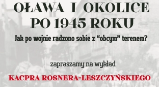 Oława po wojnie. Wykład Kacpra Rosnera-Leszczyńskiego