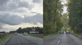 Wyprzedzał na łuku i po wyłączonym pasie. Rowerzysta jechał z naprzeciwka