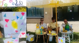 Lemoniada i ciasteczko gratis, dziecięca inicjatywa w Oławie
