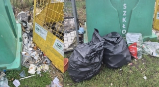 Problem ze śmieciami w Gaci. Sołtys zapowiada usunięcie koszy