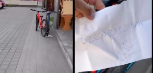 Zabrali rowery z klatki. Po dwóch dniach oddali i przeprosili