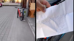 Zabrali rowery z klatki. Po dwóch dniach oddali i przeprosili