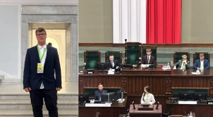 Uczeń z Oławy zastępcą marszałka Sejmu Dzieci i Młodzieży