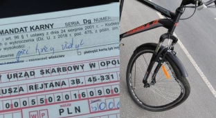 Spowodował kolizję z rowerzystą i uciekł. Tłumaczył, że uderzył w znak drogowy