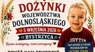 Stoisko Stasia Borunia na dożynkach. Potrzebne domowe wypieki i przetwory