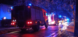 Nocny alarm na Bażantowej. Zgłoszenie o zawalonym budynku okazało się fałszywe