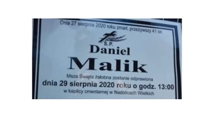 Ostatnie pożegnanie Daniela Malika