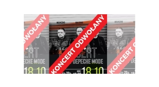 Koncert Depeche Mode odwołany