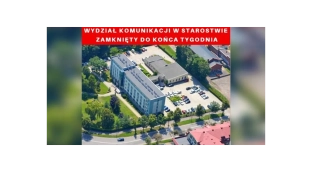 Wydział Komunikacji zamknięty do końca tygodnia