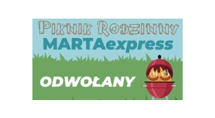 Piknik MARTAexpress odwołany