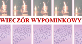 Wypominkowy wieczór za zmarłych nauczycieli