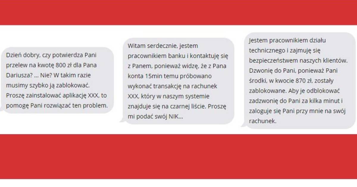 Oszuści Dzwonią Podszywając Się Pod Banki Olawa24pl 3463