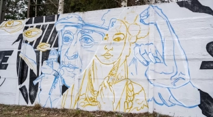 W Oławie powstaje wyjątkowy mural