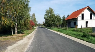 Nowa droga w Oleśnicy Małej