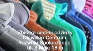 Zbiórka odzieży dla ukraińskich żołnierzy