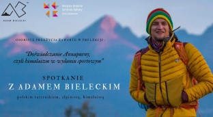 Spotkanie z alpinistą Adamem Bieleckim