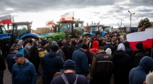 Rolnicy z powiatu oławskiego dołączyli do ogólnopolskiego protestu [ZDJĘCIA]