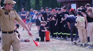 Młodzież rywalizowała w zawodach sportowo-pożarniczych