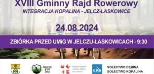 Zbliża się osiemnasta edycja Gminnego Rajdu Rowerowego