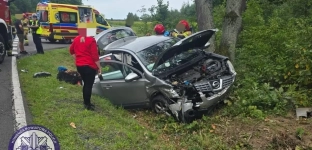 Nie ustąpił pierwszeństwa na skrzyżowaniu. Kobieta trafiła do szpitala