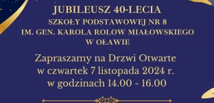 Oławska Szkoła Podstawowa obchodzi swój jubileusz