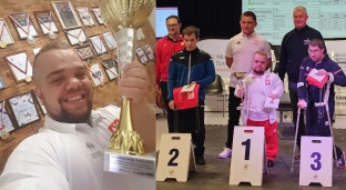 Tomasz Zając triumfuje na zawodach srebrnej sztangi