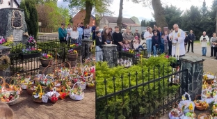 Dziuplina: Święcenie pokarmów w plenerze - piękny, wielkanocny zwyczaj