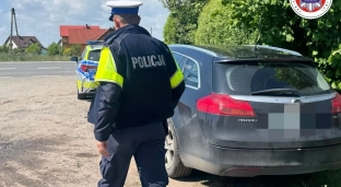 Wpadł podczas akcji prędkość. Jechał bez uprawnień i badań technicznych