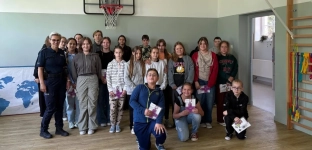 Rozmawiali z policją o przemocy rówieśniczej