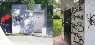 Dwie dziewczyny zniszczyły miejską toaletę. Miasto daje im czas do poniedziałku