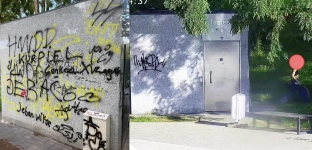 Zdewastowali miejską toaletę. Sprawa trafia na policję