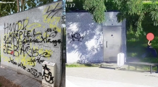 Zdewastowali miejską toaletę. Sprawa trafia na policję