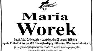 Ostatnie pożegnanie Marii Worek