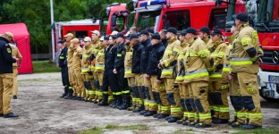 Śmigłowiec, drony, policja, straż pożarna. W Jelczu-Laskowicach trwają duże ćwiczenia