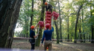 Harcerze na manewrach taktyczno-obronnych. W ćwiczeniach wzięło blisko 200 osób [ZDJĘCIA]