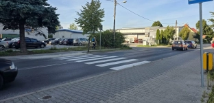 Nowe przejście dla pieszych na Lipowej w Oławie