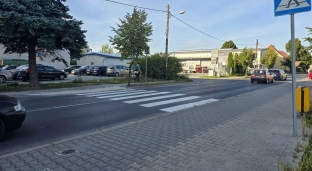 Nowe przejście dla pieszych na Lipowej w Oławie