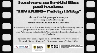 Weź udział w konkursie: obal mity i pokaż fakty o HIV i AIDS! 
