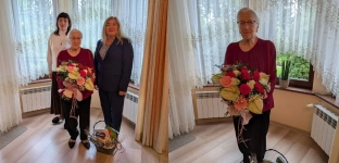 100 lat Pani Genowefy Drabczak - najstarszej mieszkanki Gminy Domaniów