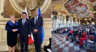 Burmistrz Oławy odznaczony Medalem Komisji Edukacji Narodowej