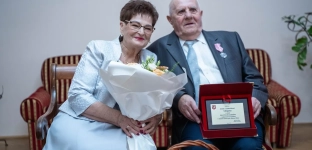 Diamentowe Gody Państwa Anny i Ludwika Głogusz