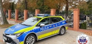 Policjanci czuwać będą nad bezpieczeństwem podczas Wszystkich Świętych